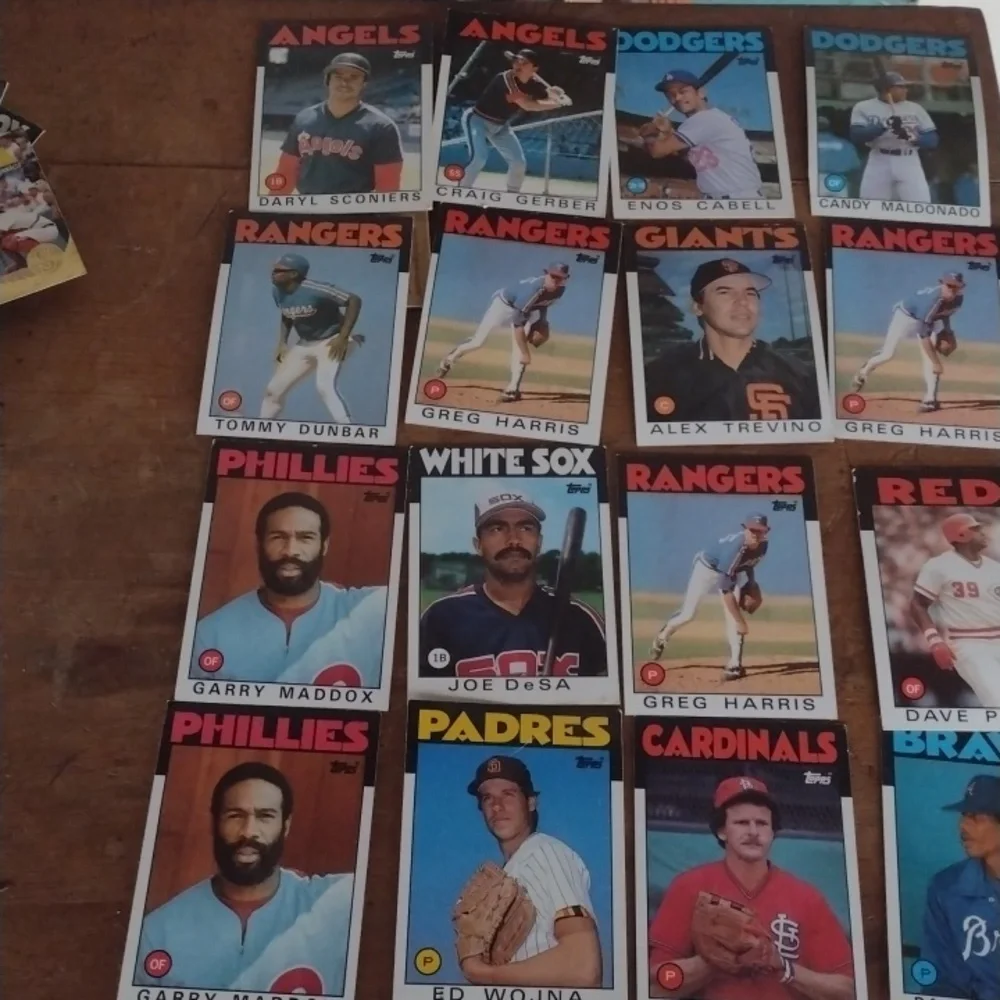 Vintage1986 Baseball Trading Cards Collection(42) - Picture 4 of 8